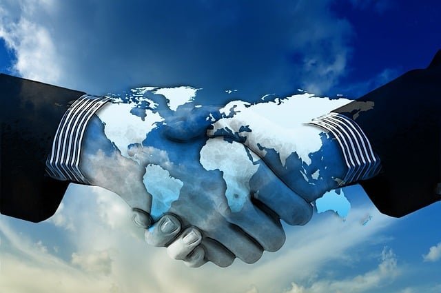 Hands together